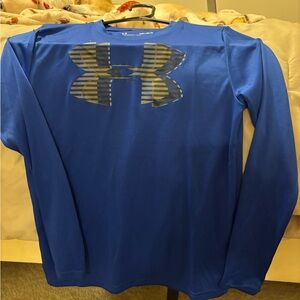 Under Armour HeatGear Royal Blue Performance Top